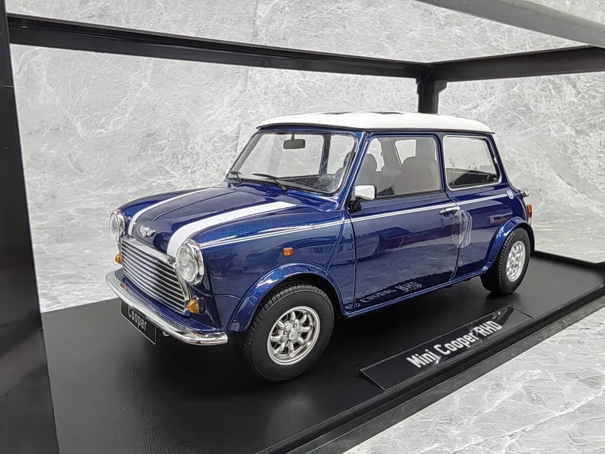 305-039 KK 1/12 ミニ クーパー RHD ブラック×ホワイト